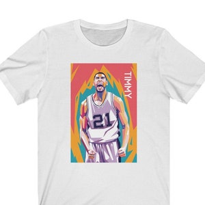 Tim Duncan Pop Art T-Shirt