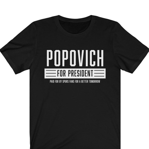 Popovich for President T-Shirt