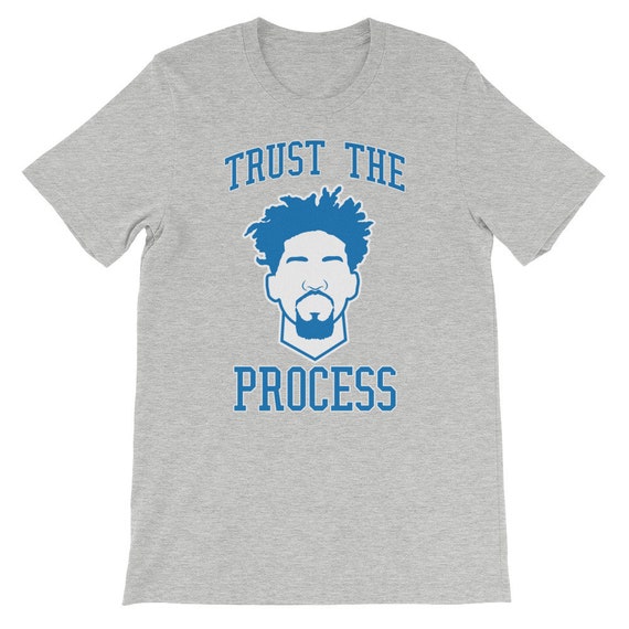 trust the process shirt sixers