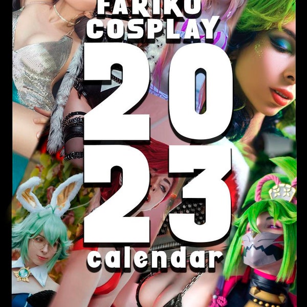 Cosplay Calendar Etsy