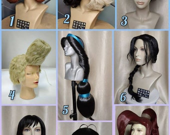 Custom order Cosplay wigs