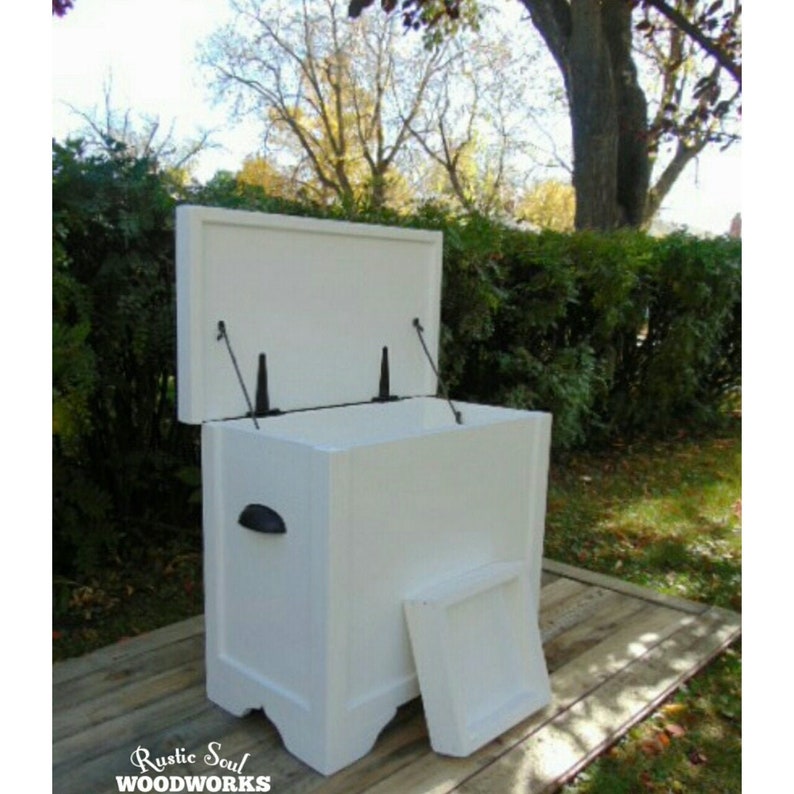 Small Hope Chest White Storage Box Etsy