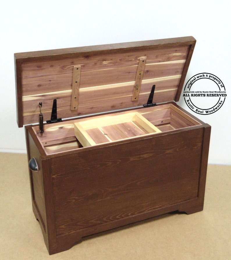 Cedarlined Hope Chest with SoftClose Lid Large Blanket Etsy