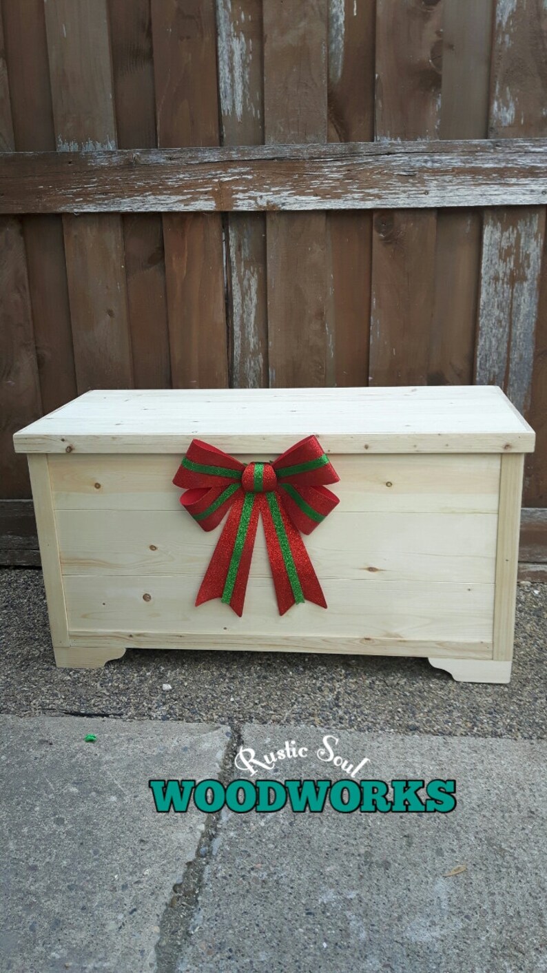 Unfinished Rustic Hope Chest Blanket Chest for Foot of the Etsy