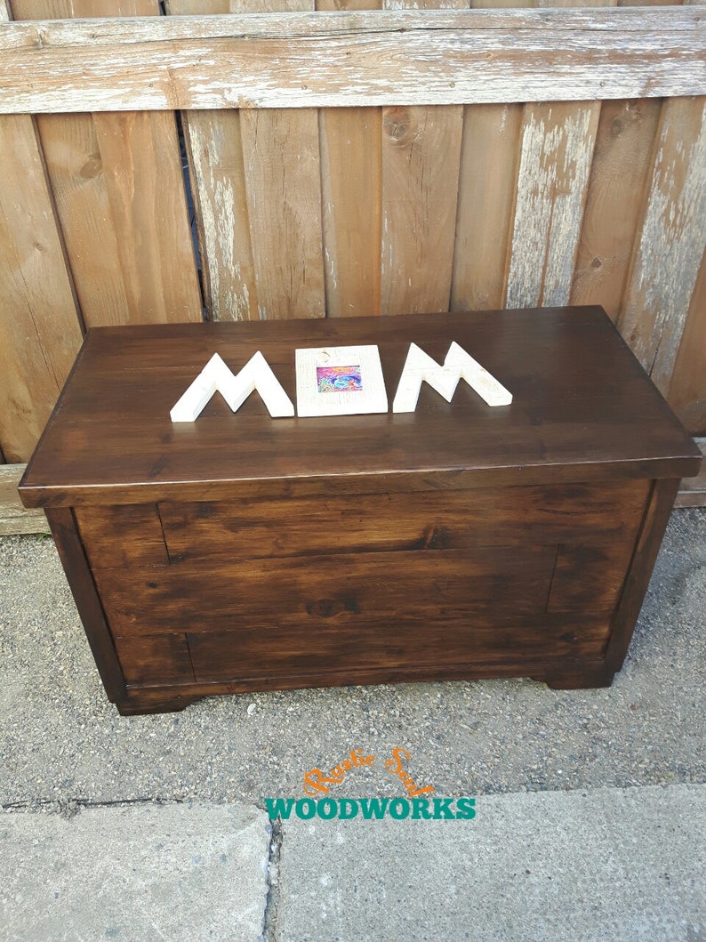 Rustic hope chest blanket chest for bedroom storage box for Etsy