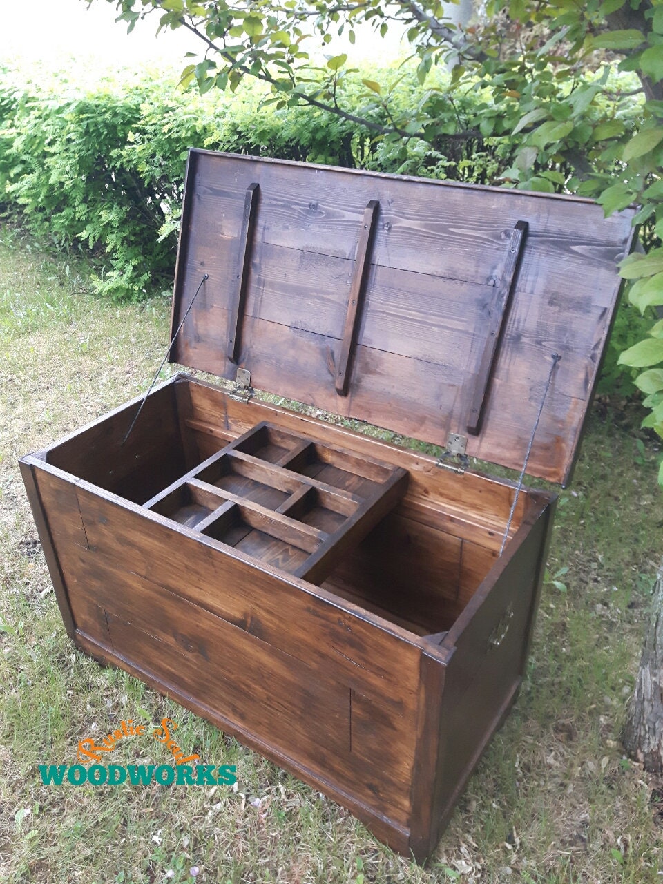 Rustic Hope Chest Blanket Chest for Bedroom Storage Box for Etsy Canada
