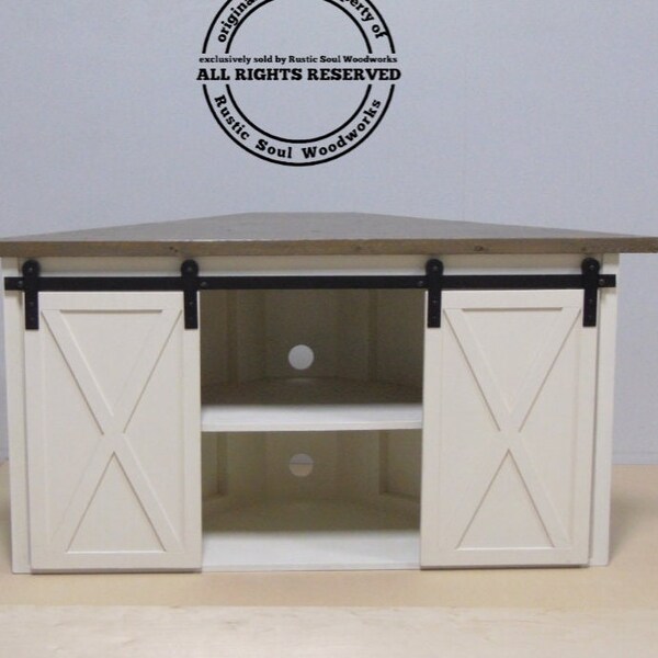 Corner Tv Stand Etsy