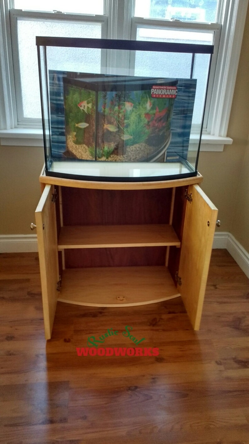 Rustic Aquarium Stand natural wood Aquarium Stand Strong Etsy