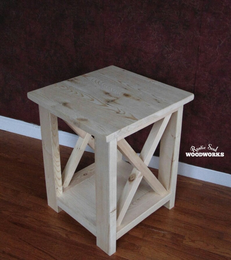 Rustic Coffee Table Unfinished DYI Coffee Table Etsy Canada