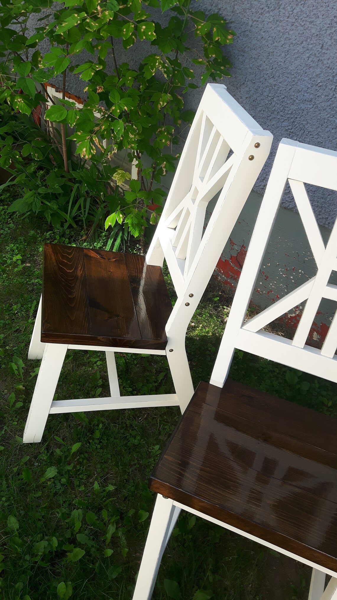 Sillas de comedor rústicas sillas de comedor de granja | Etsy