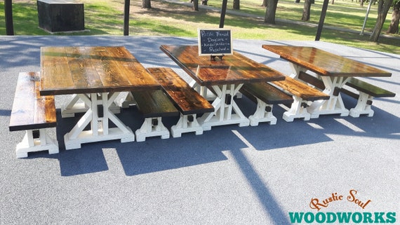 rustic kids table
