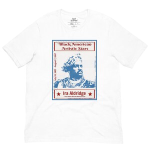 Aristic Stars / Ira Aldridge - Unisex T-Shirt