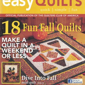 Easy Quilts by Fons and Porter&#39;s Love of Quilting Back Issues | Quick, Simple, Fun Quilts, Easy handmade gifts for any occasion