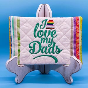 Love my Moms and Dads mok vloerkleed | Trotsmaand | LGBTQ+-ondersteuning | Houd van iedereen | Moederdag | Vaderdag