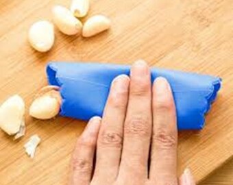 Silicone Garlic Peeler Stripper 2 x Tube Easy To Use Kitchen Tool Gadget Utensil