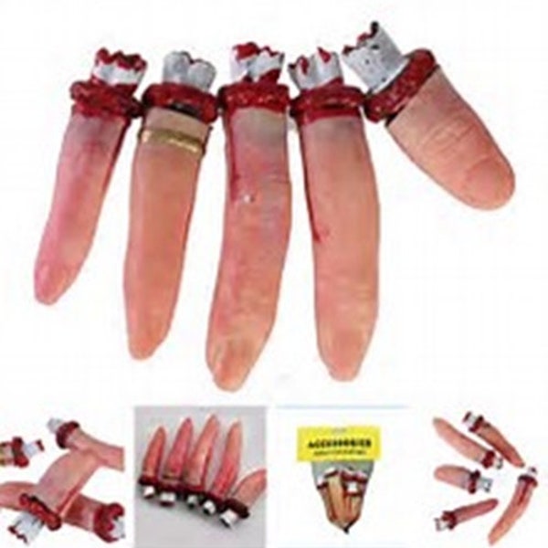 Severed Fingers Halloween Silicone Mould Cake Decorating Icing Crafts Resin