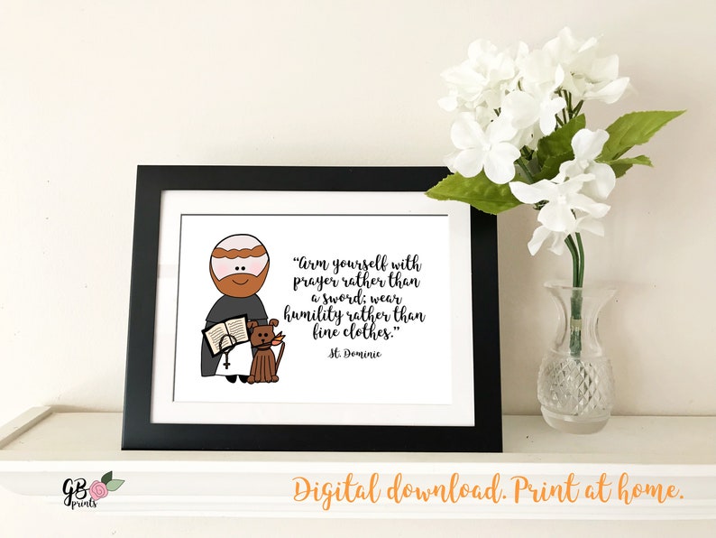 St Dominic Guzman Catholic Printable Catholic Quote Etsy st-dominic-guzman-catholic-printable-catholic-quote-etsy
