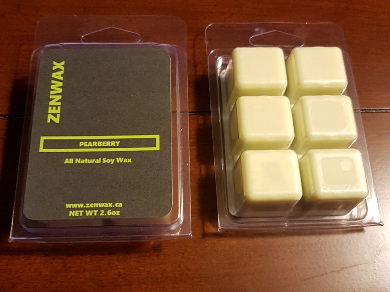 Highly Scented Gift Pearberry Soy Wax Melt Triple Scented Natural Soy Wax Scented Wax Cubes Soy Tart Wax Tart