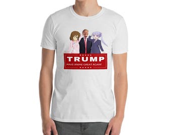 TRUMP "Make Anime Great Again" Short-Sleeve Unisex T-Shirt