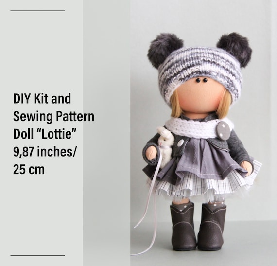 Home & Hobby Kits & How To Doll Making Tilda doll kit Rag doll kit Make