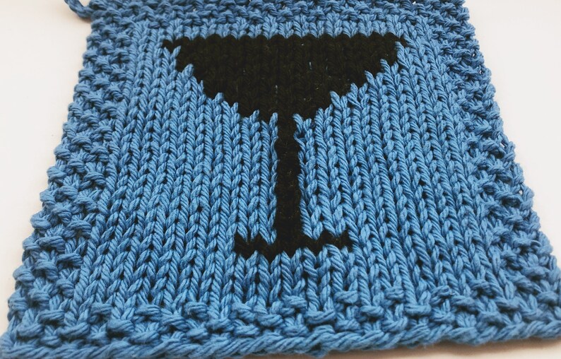 Dishcloth Knitting Pattern, HEART Dish Towel, Knitting Pattern, Dish