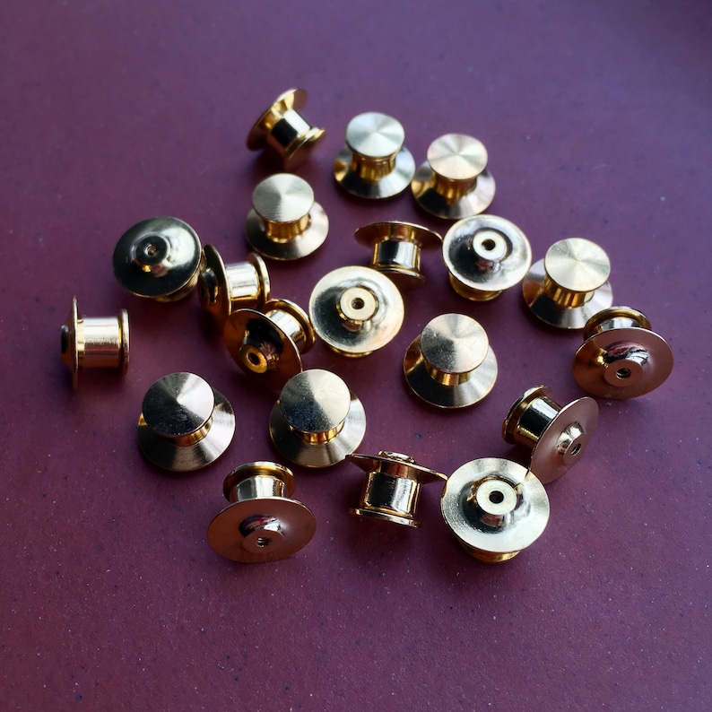 Locking Pin Backs Etsy Australia