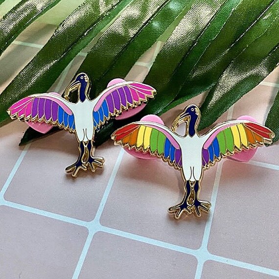 Pride-bis and Bi-bis - 50mm (2”) Hard Enamel Pins - LGBT+ Pride-bis and Bi-bis - 50mm (2”) Hard Enamel Pins - LGBT+