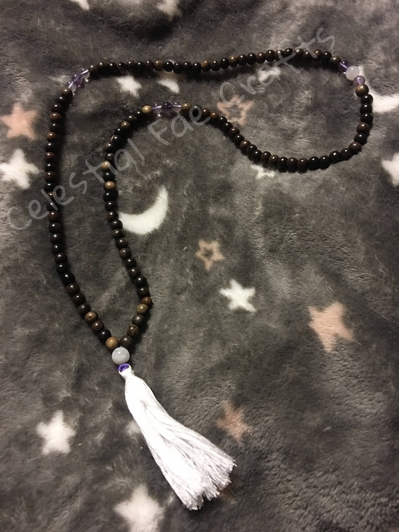 108 or 54 bead mala image 1