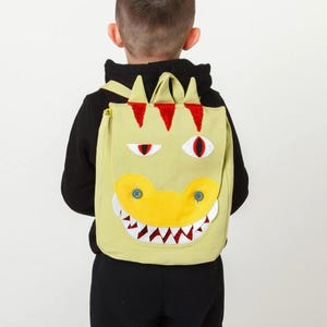 Patron de sac à dos dragon, Patron de sac à dos enfant garçon PDF, Tutoriel de sac à dos pour tout-petits