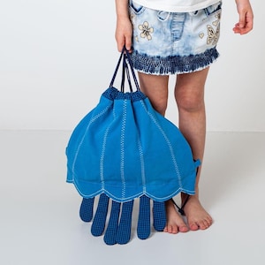 Jellyfish backpack pattern PDF Kids drawstring backpack sewing pattern