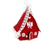 Gingerbread house Christmas village Noel decoration Fairy house