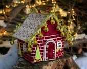 Christmas village Noel decoration Christmas eve box Putz house