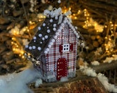 Christmas putz house Noel decoration Christmas eve box