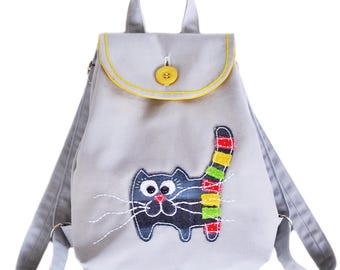 Backpack PDF Sewing Pattern, Sewing Tutorial, Sewing for kids.