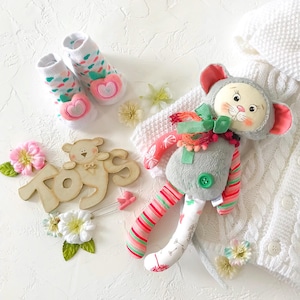 Knuffel muis Kawaii pluche muispop Gepersonaliseerd knuffeldier