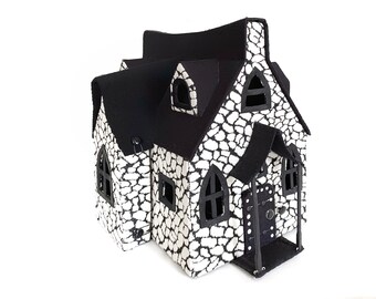Haunted house Halloween fairy house sewing pattern Halloween activities