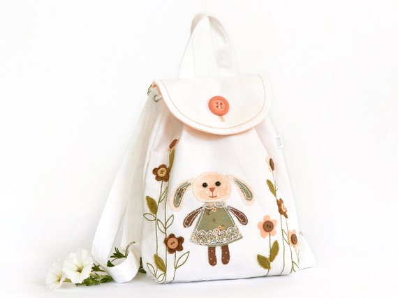 Toddler Backpack Sewing Kit Mini Backpack Pattern Bunny Kindergarten Rucksack DIY Etsy Canada