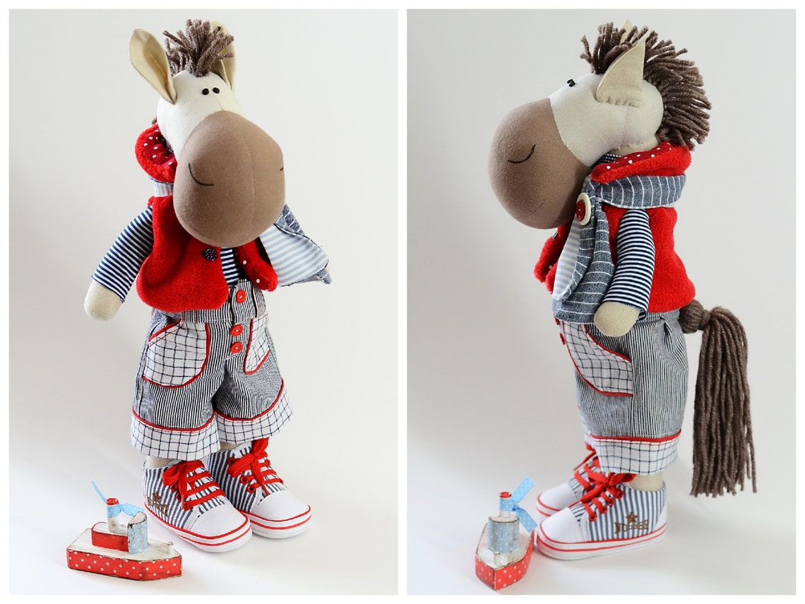 HORSE PATTERN PDF Horse Doll Pattern Pdf Digital Pattern Etsy