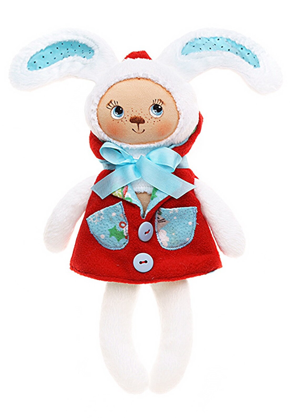 Plush Bunny in coat sewing pattern Bunny pattern PDF Bunny Etsy