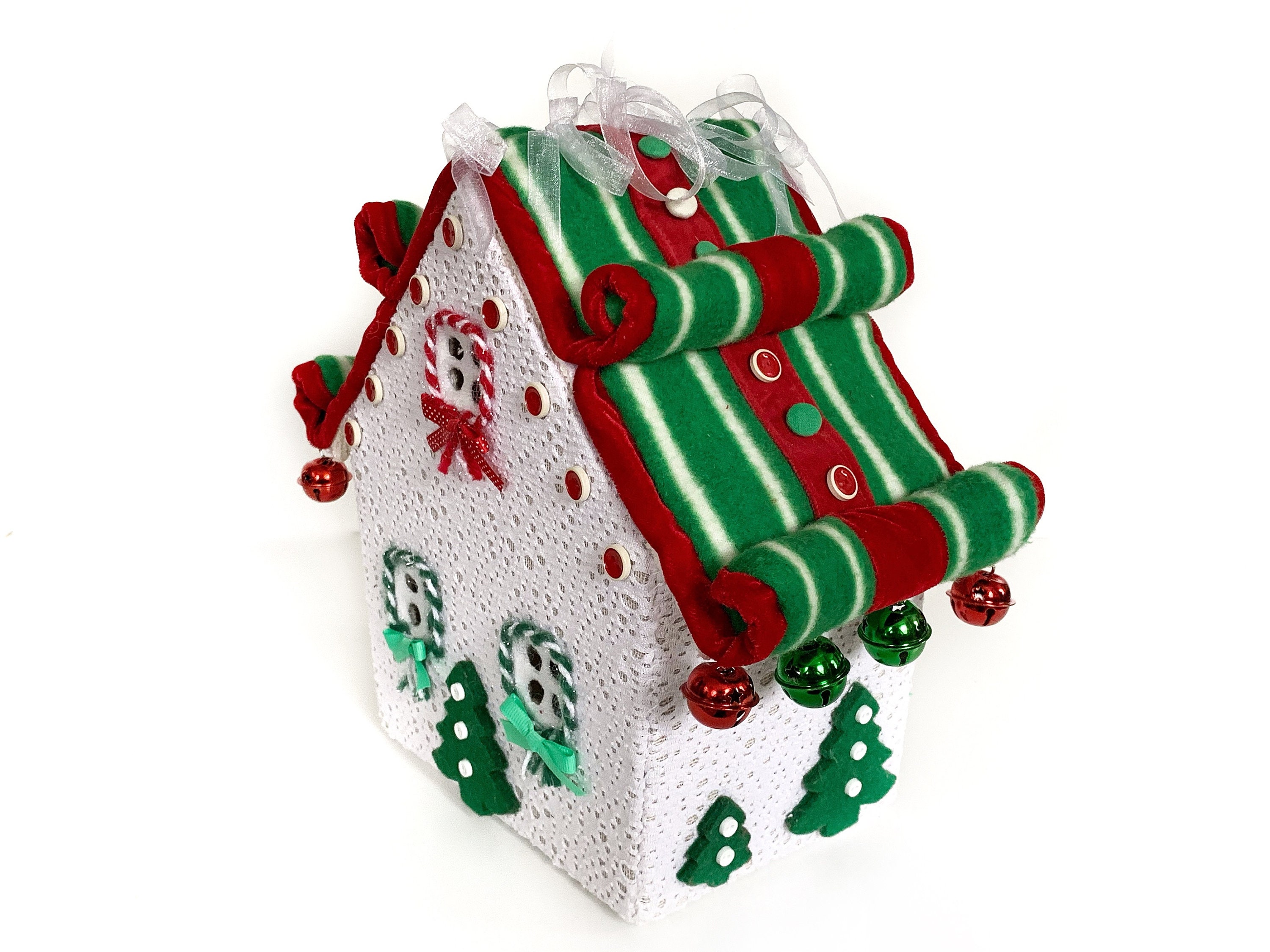 Felt Gingerbread House Pattern Christmas Village Sewing Etsy Australia