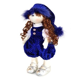 Rag doll pattern PDF overalls Cloth doll sewing pattern Tilda doll