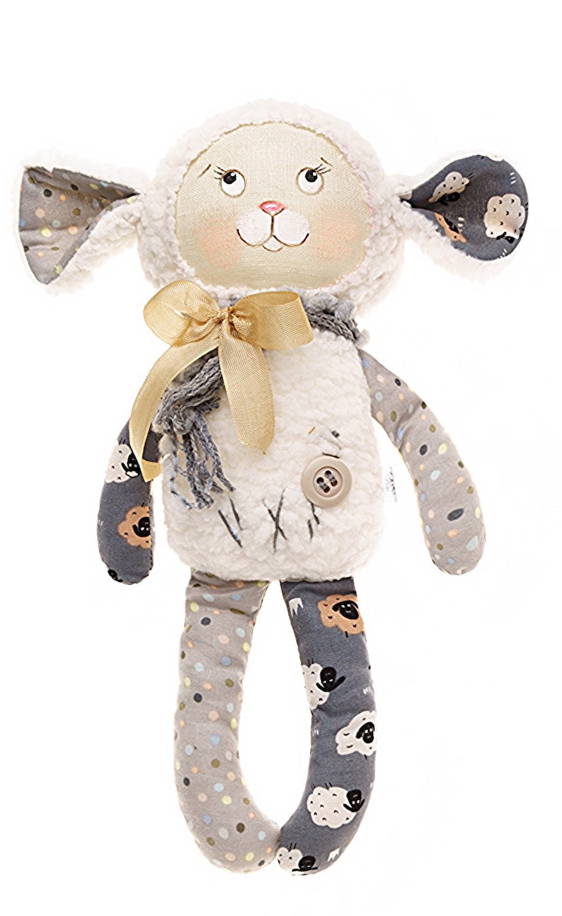 Plush Lamb Sewing Pattern Sheep Stuffed Animal Patterns Lamb Etsy UK