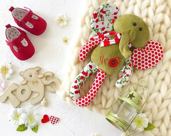 Gefüllter Elefant Baby Spielzeug Kawaii Plüsch Elefant Puppe Kleinkind Jungen Geschenk