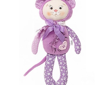 Maus Schnittmuster PDF Stofftier Schnittmuster Rag Doll Schnittmuster