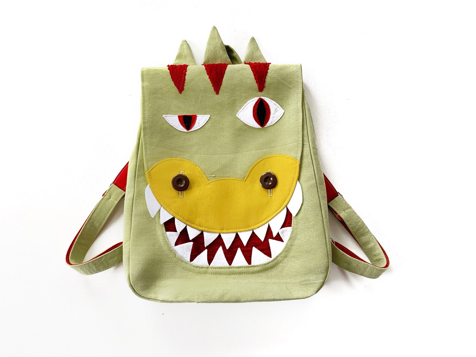 Dragon Backpack Pattern Kids Backpack Boy Pattern PDF Toddler Etsy
