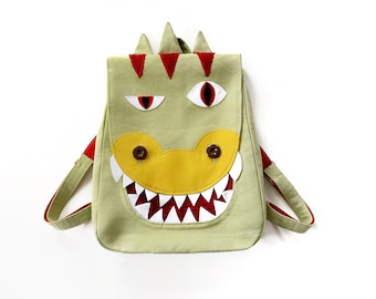 Dragon backpack pattern Kids backpack boy pattern PDF Toddler rucksack