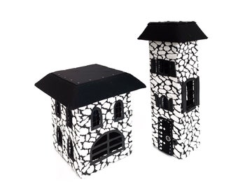Halloween fairy house Sewing pattern Haunted house