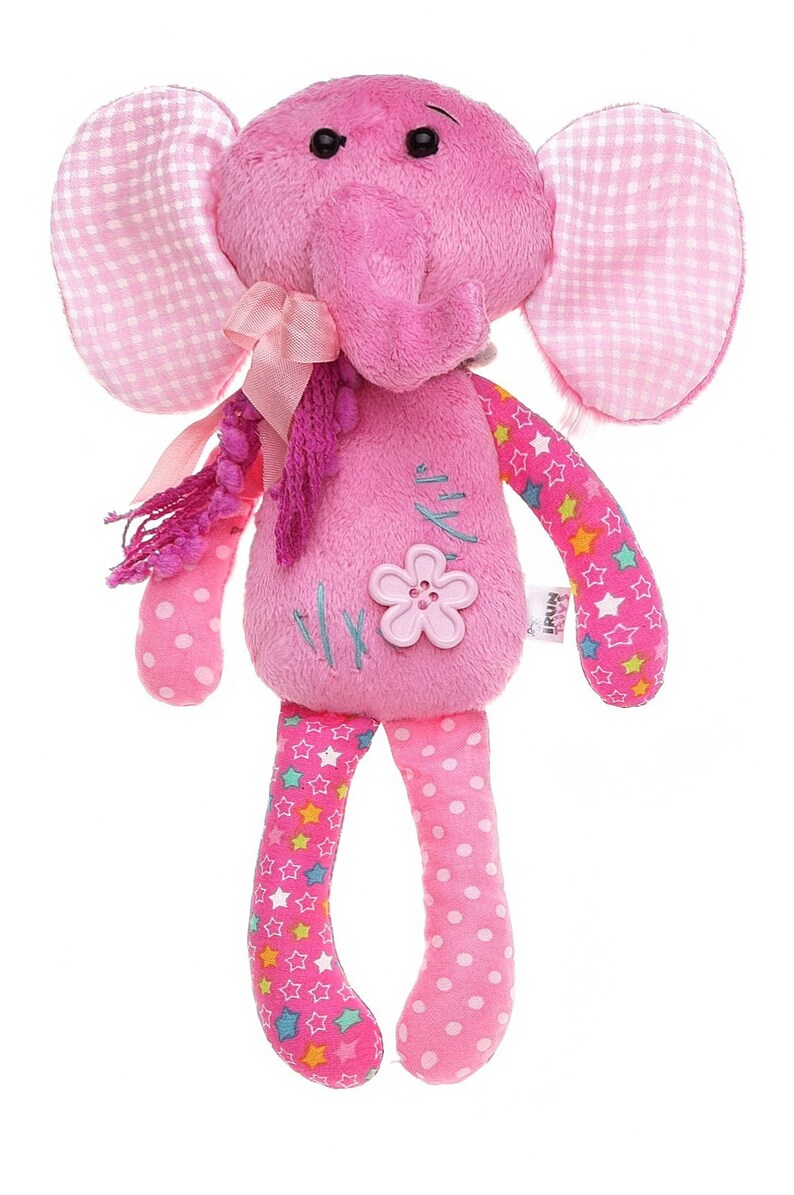 Plush Elephant Sewing Pattern Soft Toy Elephant Patterns Plush Etsy