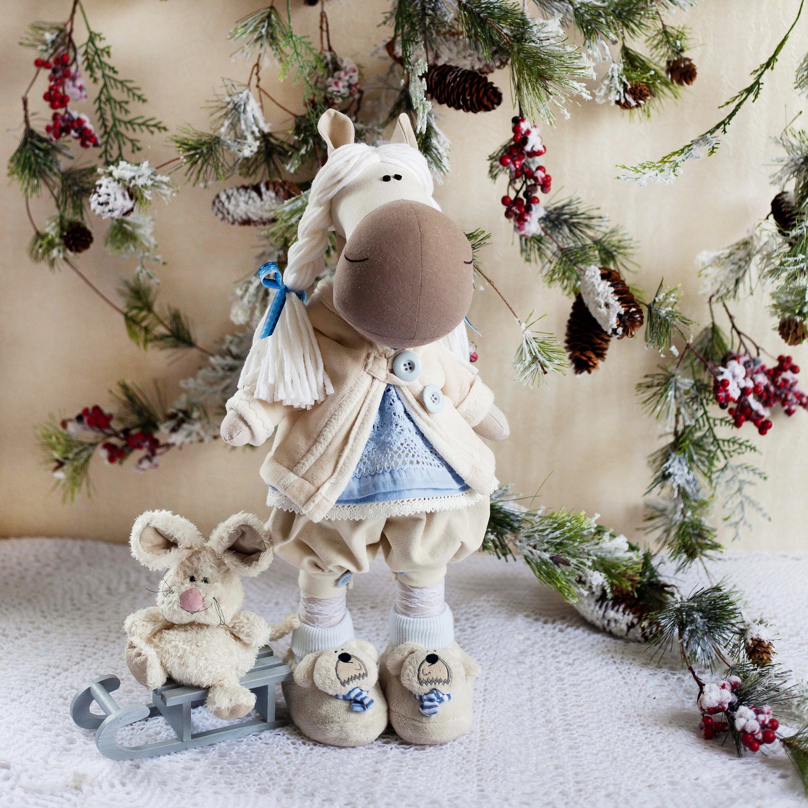 HORSE PATTERN PDF Horse Doll Pattern Pdf Digital Pattern Fabric Doll