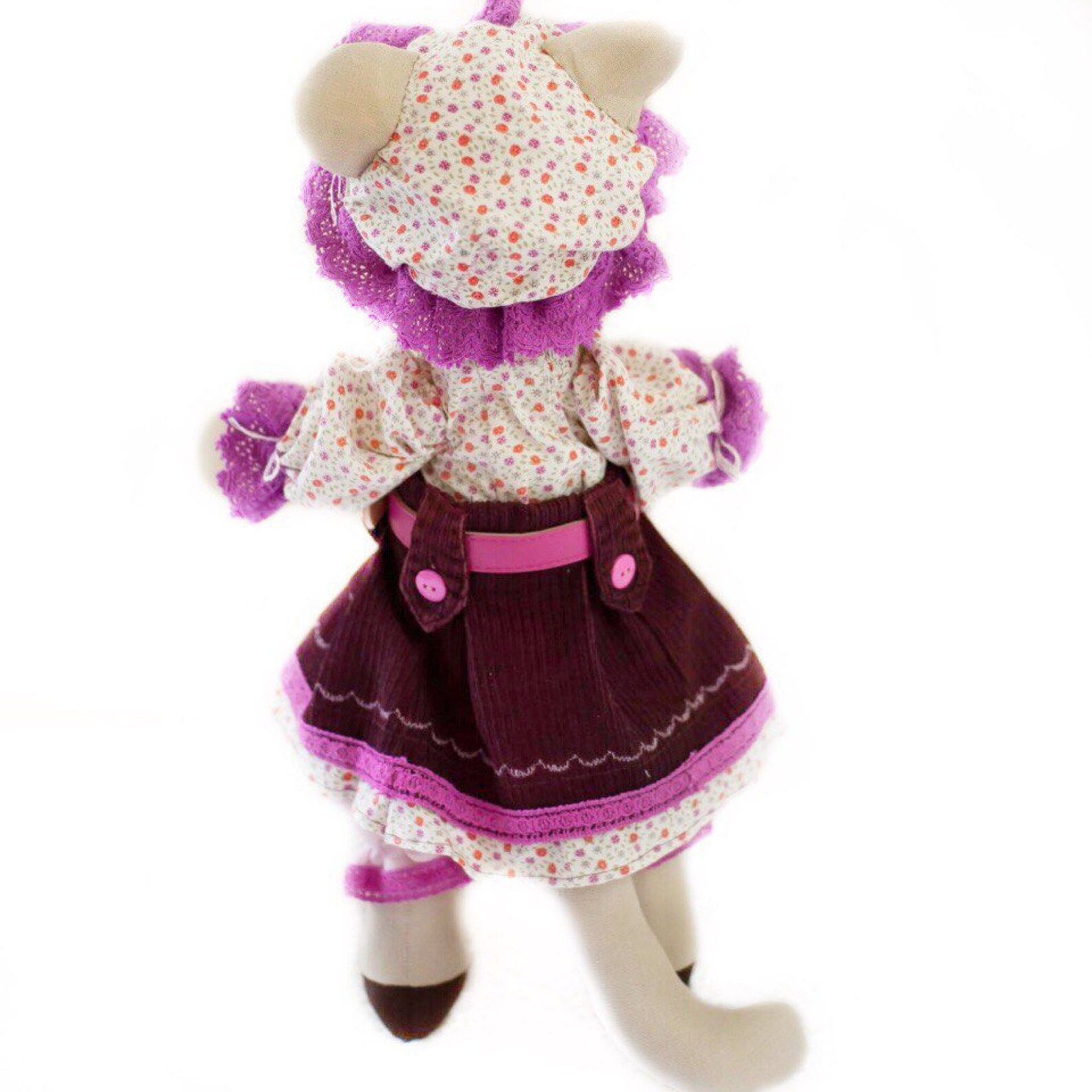 Fabric Cat Pattern PDF Digital Pattern Fabric Doll Cat Pattern Etsy